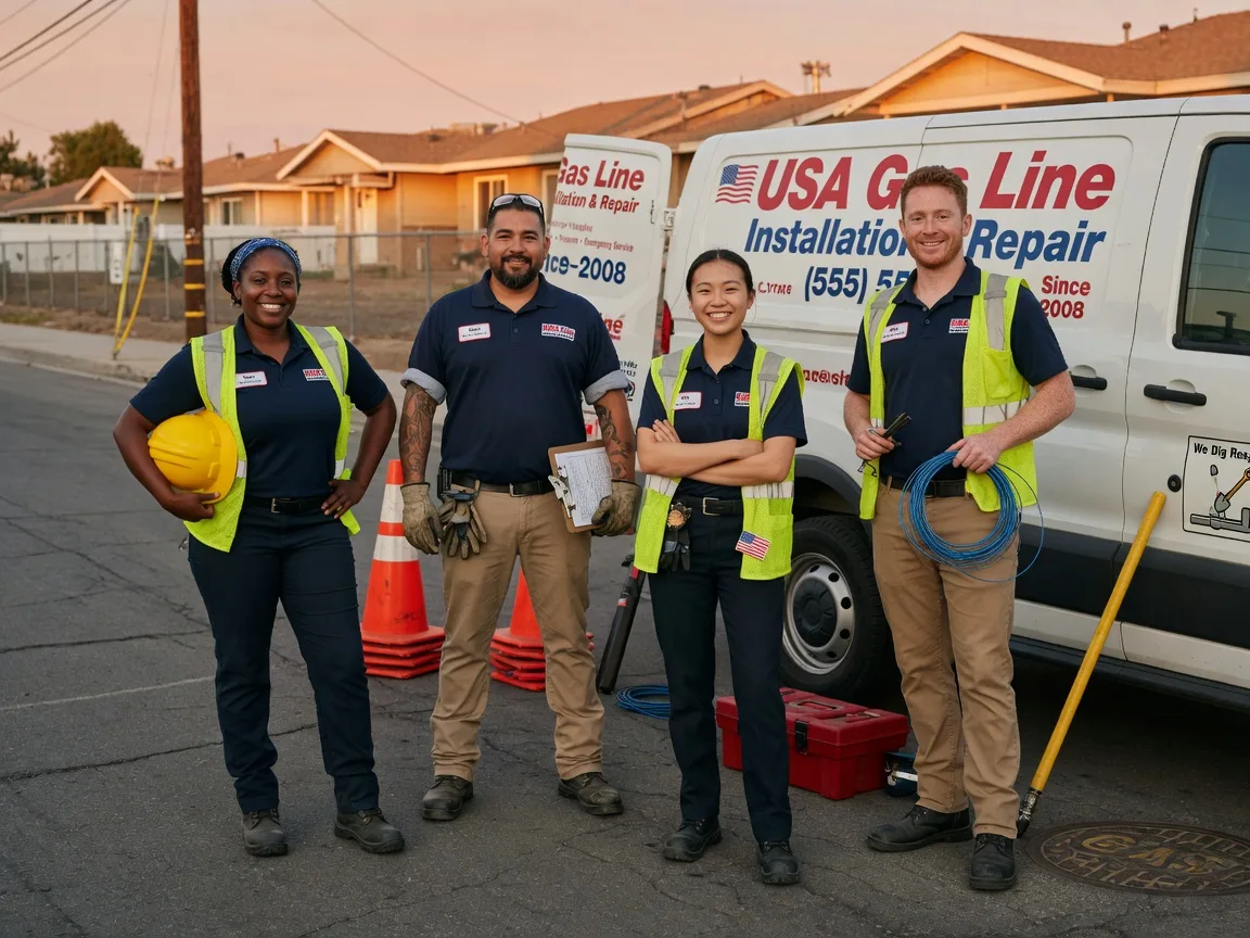 Gas Line Installation company in Enon Valley, PA